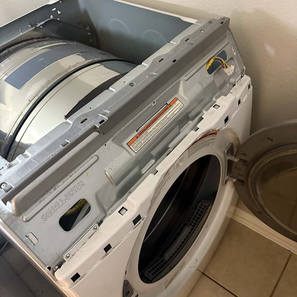 If you're facing issues with your Samsung dryer not heating in Cypress, we've got you covered! We recently tackled a repair where we replaced the high-limit thermostat and gave the interior a thorough cleaning. Now it’s back in top shape and ready to tackle those laundry loads!