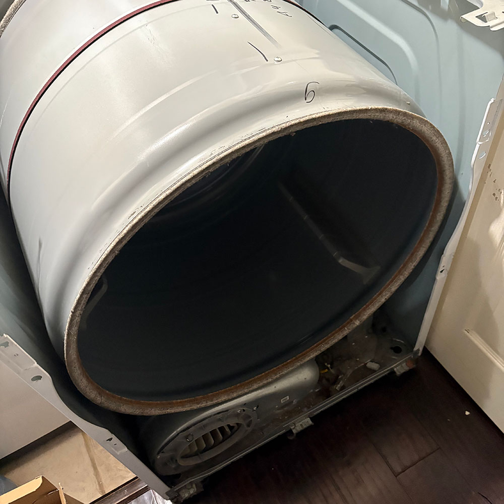 A local customer in Katy, TX, contacted us after noticing their Samsung dryer was running through full cycles but producing no heat.