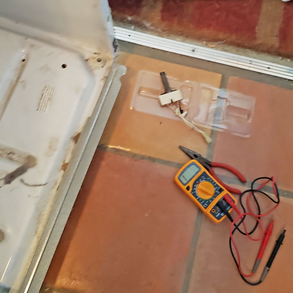 Kennmore drayer igniter repelcment