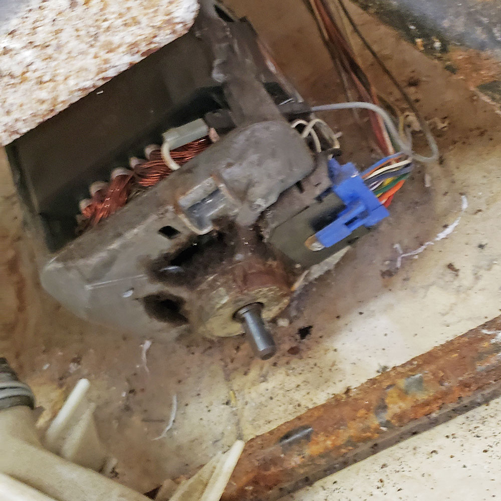 Whirlpool washer motor replacement