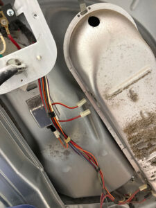 whirlpool dryer not heating